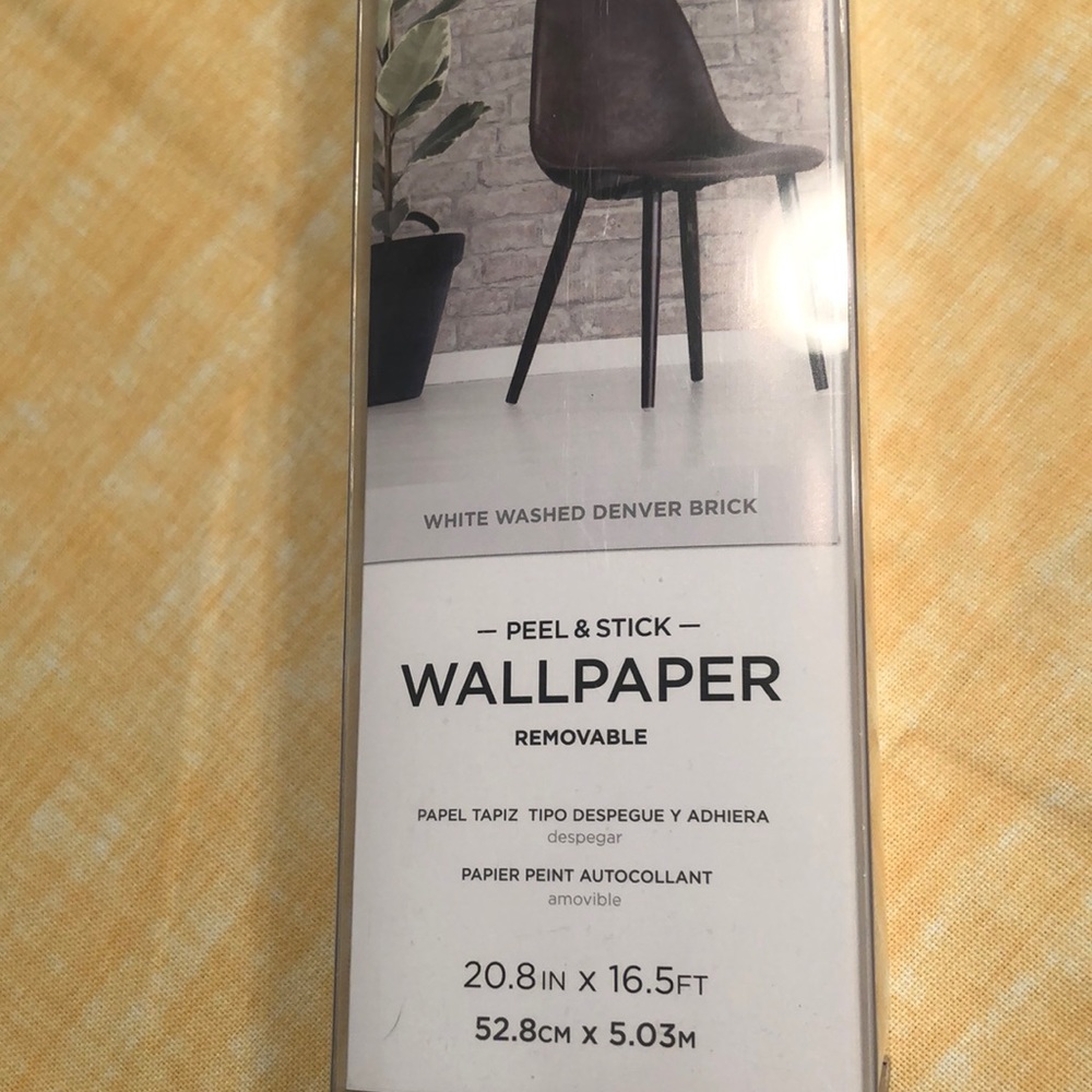 In Home peel & stick removable wallpaper